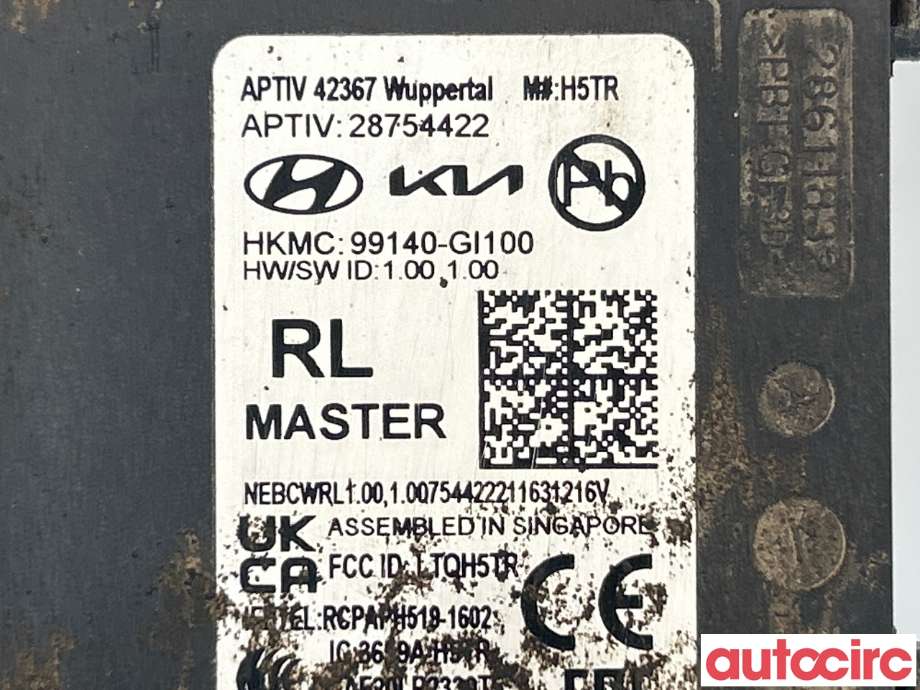 Sensor radar til Hyundai Ioniq 5 2021-->>  (HYUNDAI|99140GI100||99140-GI100)