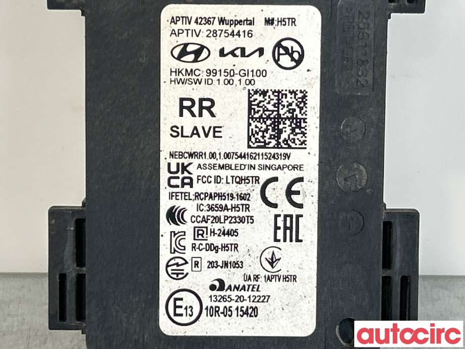 Sensor radar til Hyundai Ioniq 5 2021-->> (HYUNDAI|99150GI100||99150-GI100)