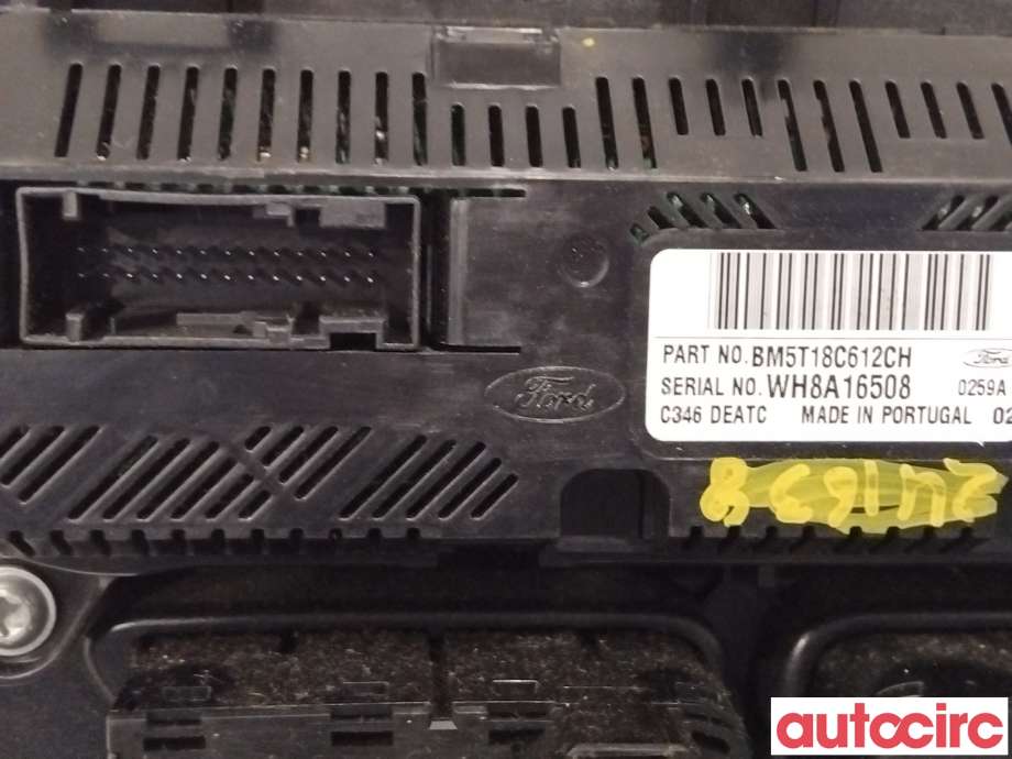 Varmeapparat betjening til Ford Focus 2011-2014 (Type III, Fase 1)  (FORD|1866942|BM5T-18C612-CM)