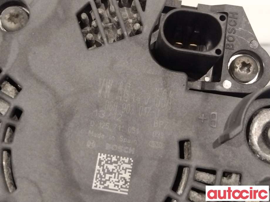 Dynamo til Audi A5 2007-2016 (Type I)  (AUDI|06H903017T|06H903017H|06H903018P)