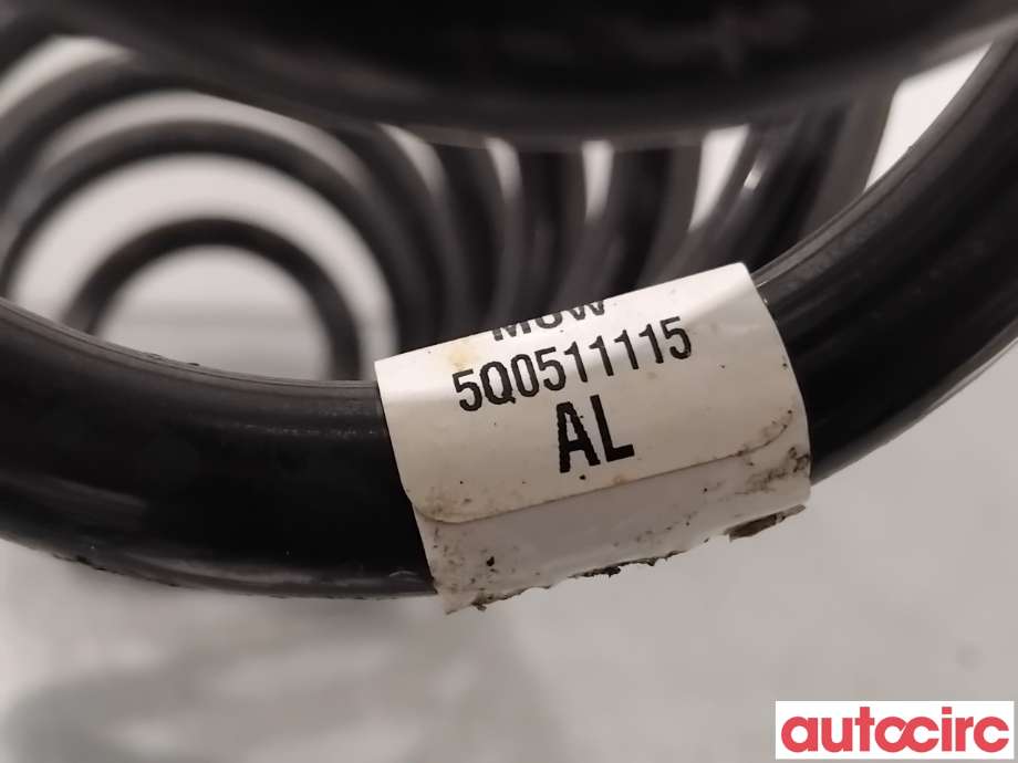 Fjær bak spiralfjær til VW Golf VII 2012-2017 (Fase 1)  (VOLKSWAGEN|5Q0511115AL|)