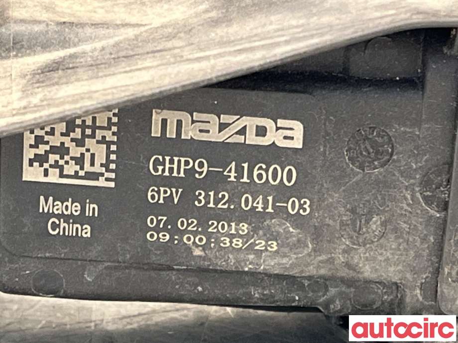 Pedal gass til Mazda CX-5 2012-2017 (Type I)  (MAZDA|GHP9-41-600H|6PV312041-03|GHP9-41600)