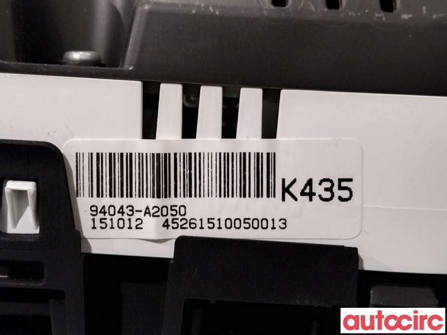 Instrumentpanel til Kia Cee