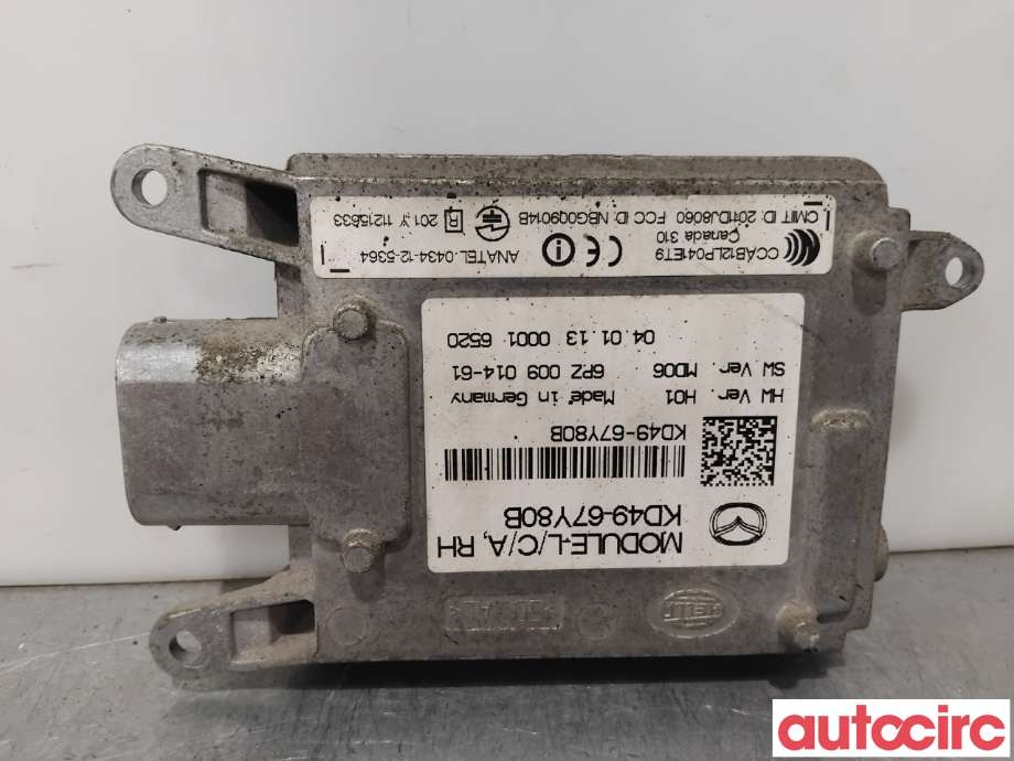 Sensor radar til Mazda CX-5 2012-2017 (Type I)  (MAZDA|KD49-67-Y80B|6PZ009014-61|KD49-67Y80B)