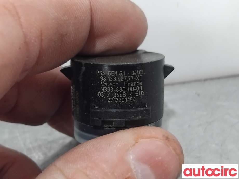 Parkeringssensor bak til Peugeot 2008 2019-->> (Type II)  (PEUGEOT|1633559380|N308-880-00-00|9813348777)