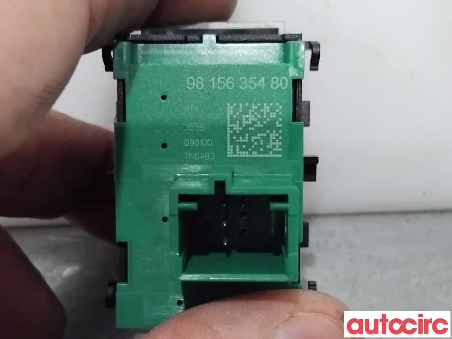 Bryter diverse til Peugeot 2008 2019-->> (Type II)  (PEUGEOT|98156354ZD||9815635480)