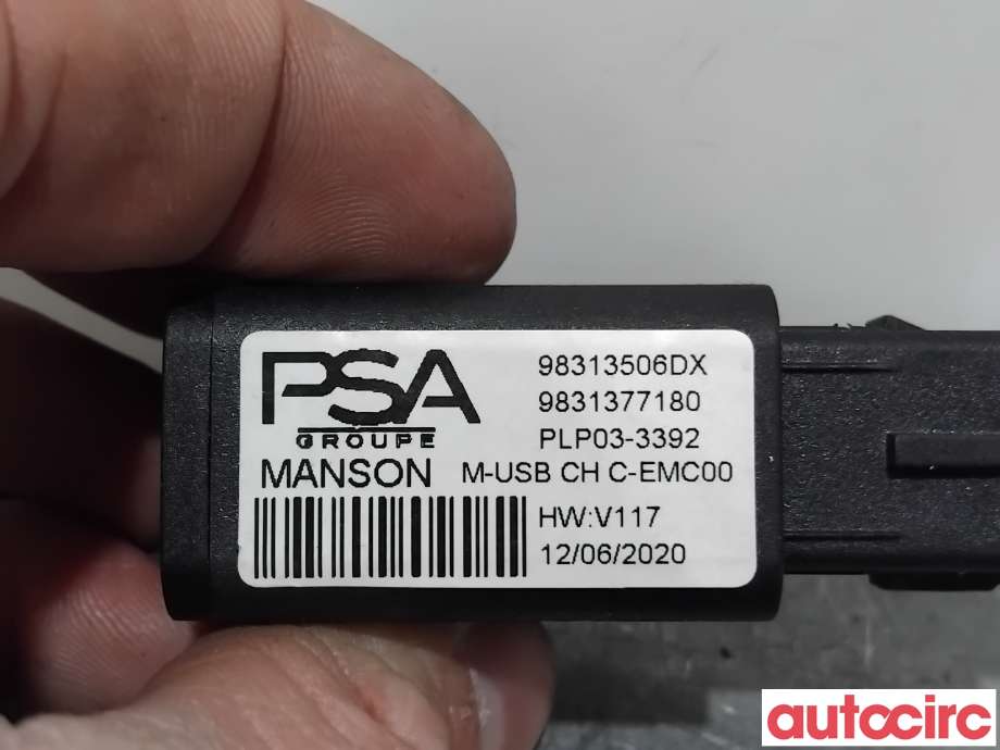 Diverse deler til Peugeot 2008 2019-->> (Type II)  (PEUGEOT|98313506DX|)