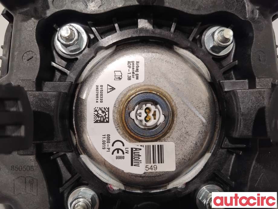 Airbag rattpute til Peugeot 2008 2019-->> (Type II)  (PEUGEOT|98255207ZD|640262200H)
