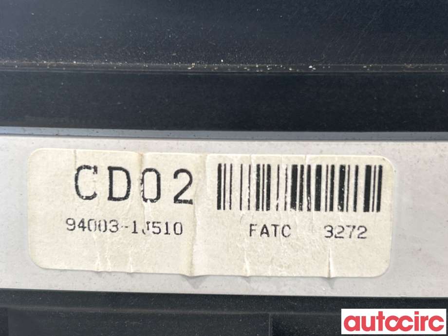 Multimedia display (MCU - Media Controller Unit) til Hyundai i20 2009-2014 (Type I) (HYUNDAI|940031J510)