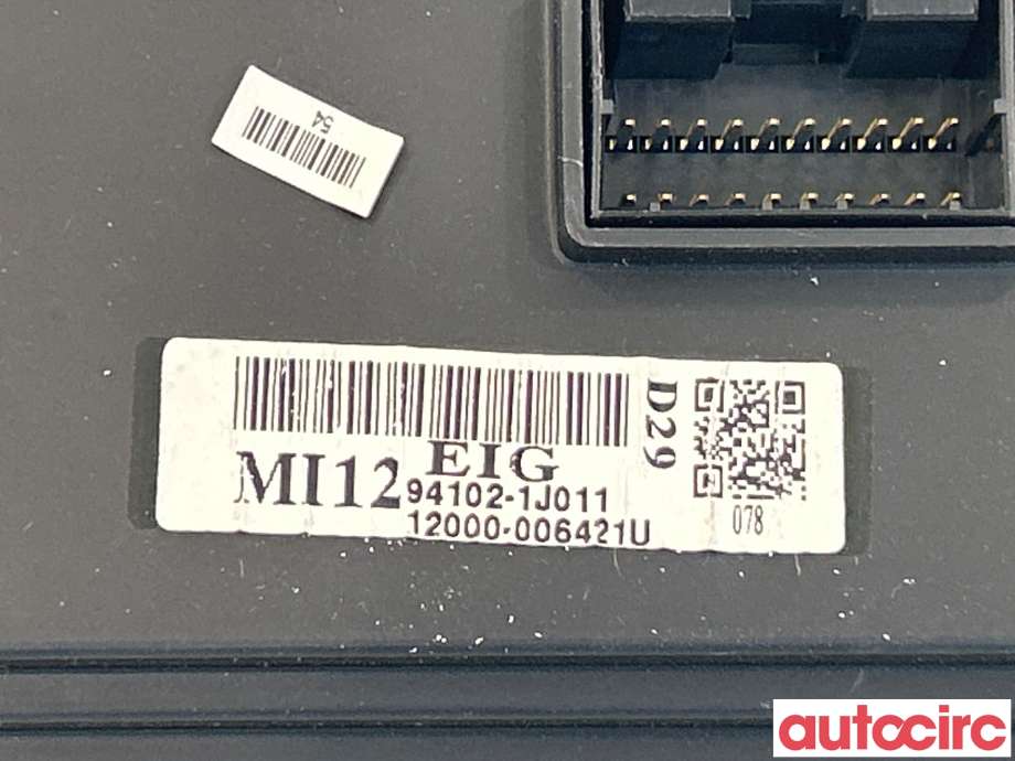 Instrument diverse til Hyundai i20 2009-2014 (Type I) (HYUNDAI|941021J011)