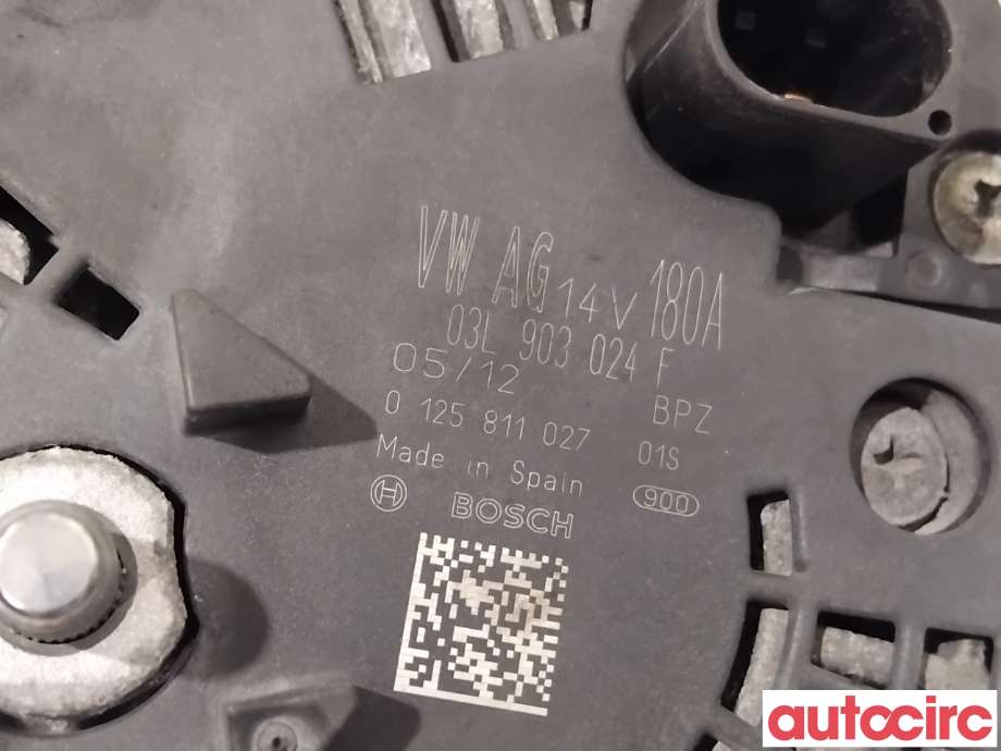 Dynamo til VW Passat 2011-2015 (B7) (B7) (VOLKSWAGEN|03L903024FX|0125811027|03L903024F)