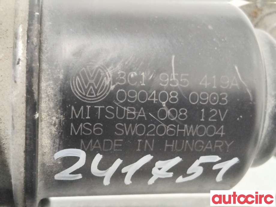 Viskermotor frontrute til VW Passat 2005-2010 (B6) (B6) (VOLKSWAGEN|3AB955023A|A3689-856|3C1955023E)