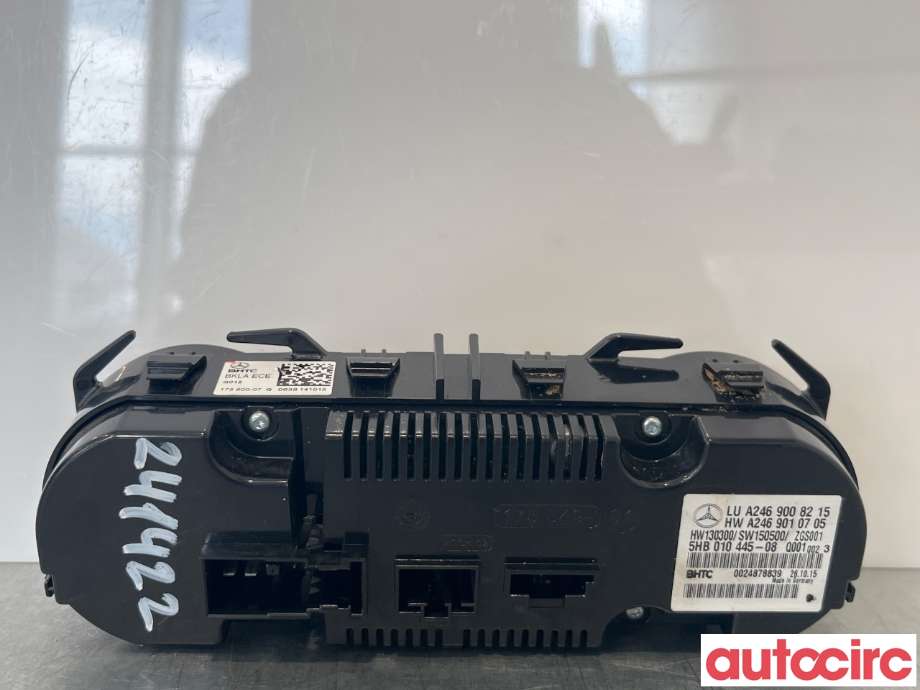 Varmeapparat betjening til Mercedes CLA 2013-2019 (C117) (C117) (MERCEDES|A2469003616|5HB010445-08|A2469008215)