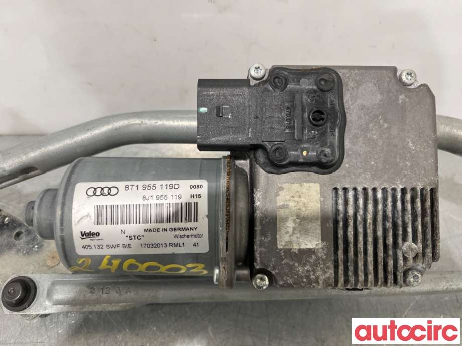 Viskermotor frontrute til Audi A5 2007-2016 (Type I)  (AUDI|8T1955023E|405132|8T1955119D)