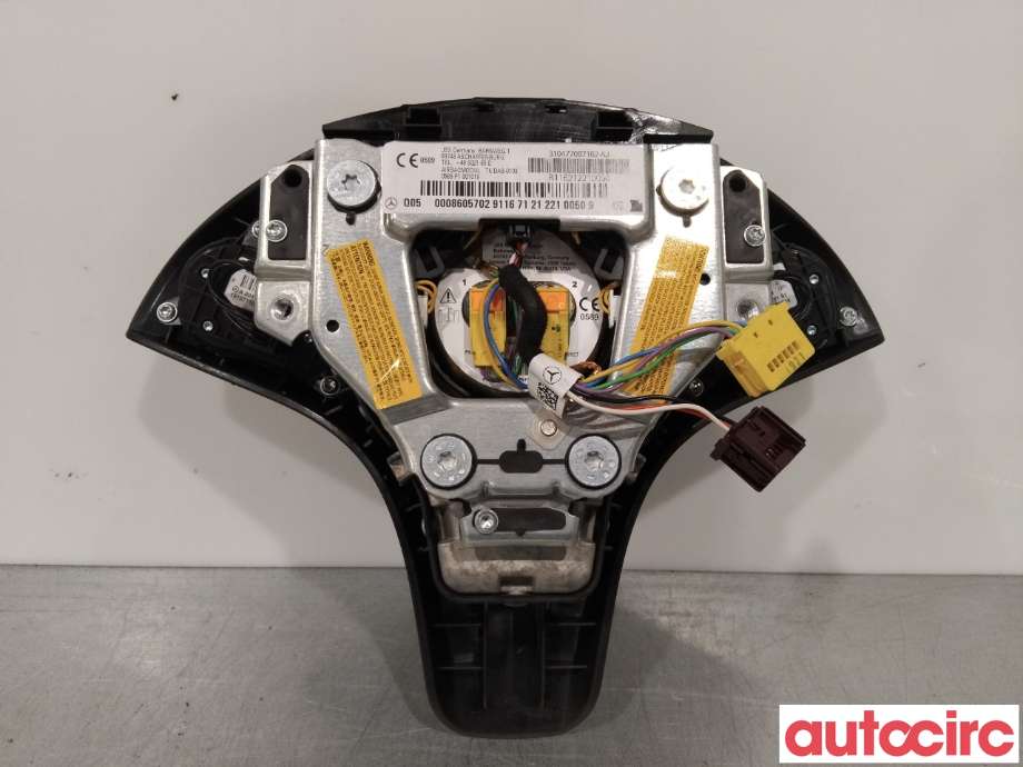 Airbag rattpute til Mercedes GLK 2008-2015 (X204) (X204) (MERCEDES|A0008605702)