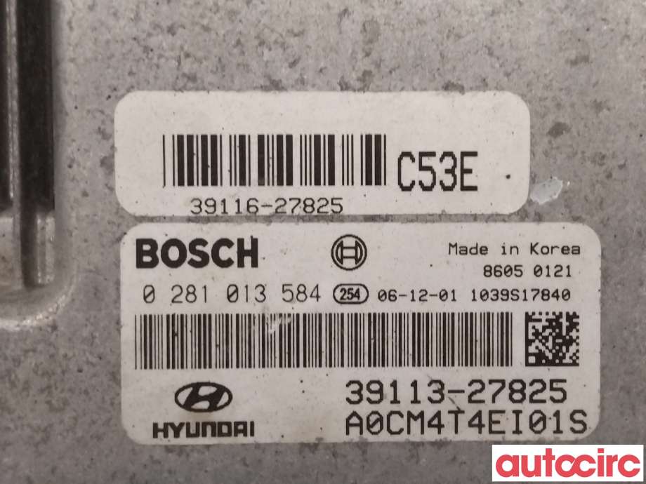 Styreenhet motor til Hyundai Santa Fe 2006-2009 (Type II, Fase 1)  (HYUNDAI|3911327825)