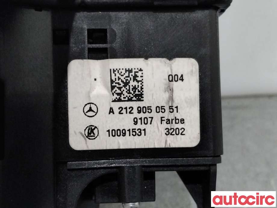 Bryter lys til Mercedes GLK 2008-2015 (X204) (X204) (MERCEDES|A2129050551|10091531)