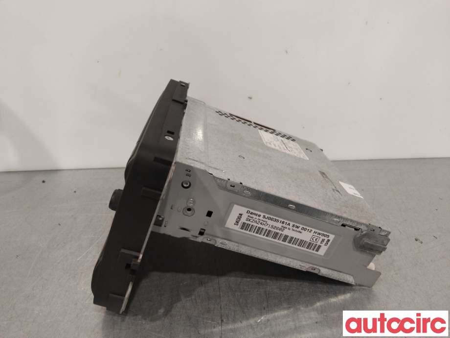 Bilstereo til Škoda Fabia 2007-2010 (Type II, Fase 1)  (SKODA|AAO700002X||5J0035161A)