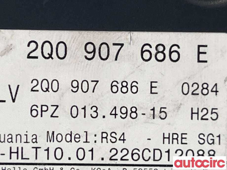 Sensor radar til Škoda Enyaq 2021-->>  (SKODA|2Q0907686G|2Q0907686E)