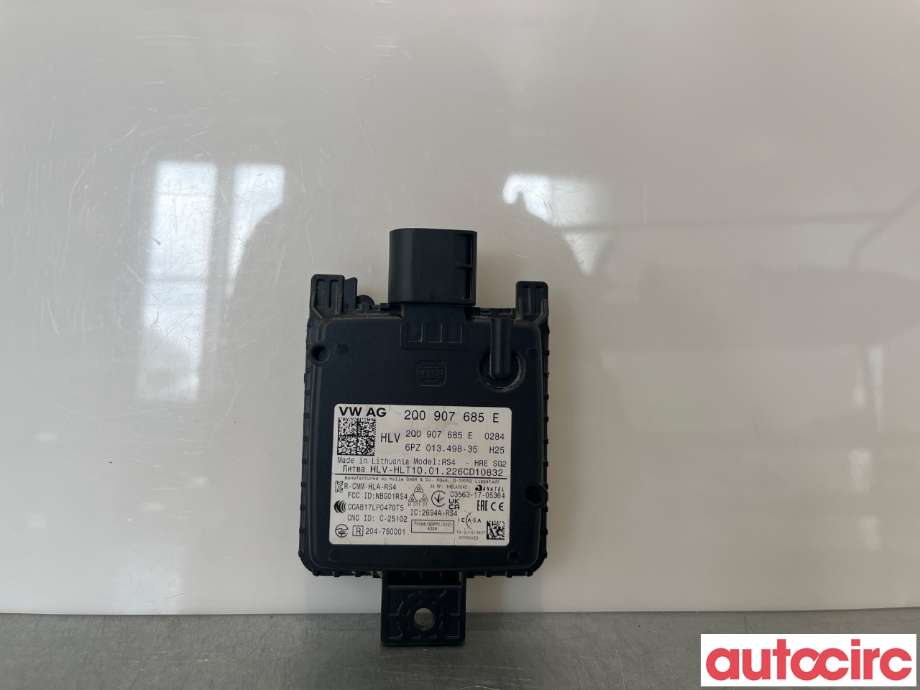 Sensor radar til Škoda Enyaq 2021-->>  (SKODA|2Q0907685G|2Q0907685E)