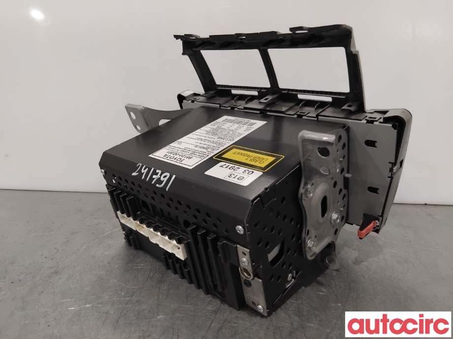 Bilstereo til Toyota Yaris 2009-2011 (Type II, Fase 2)  (TOYOTA|861200D201|122000-71110101|86120-0D201)