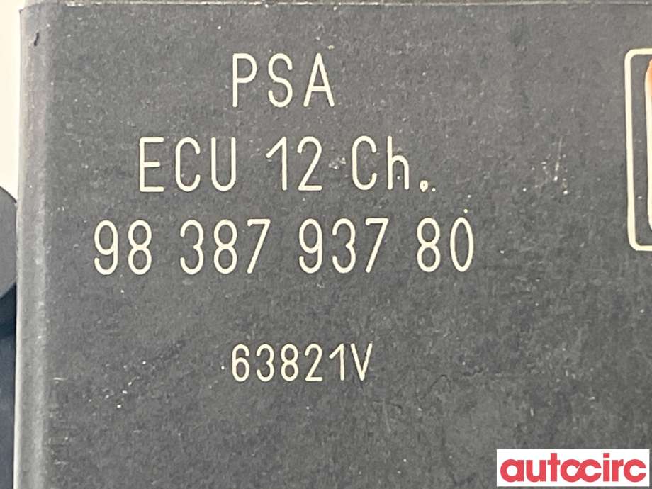 Styreenhet parkering til Peugeot 2008 2019-->> (Type II)  (PEUGEOT|1674257280|9838793780)