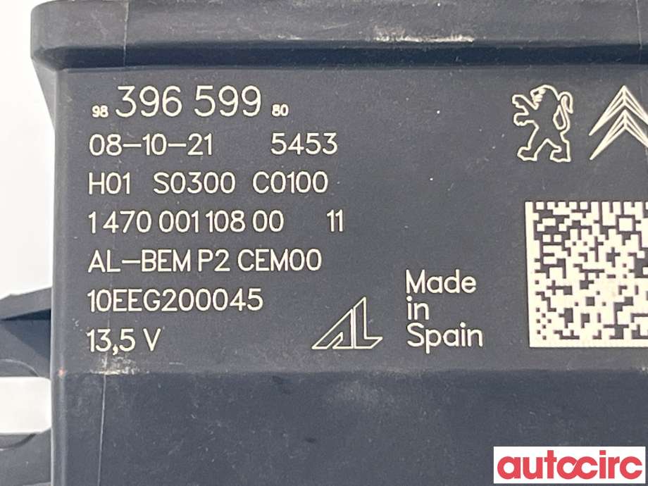 Styreenhet xenon/ballast til Peugeot 2008 2019-->> (Type II)  (PEUGEOT|9839659980)