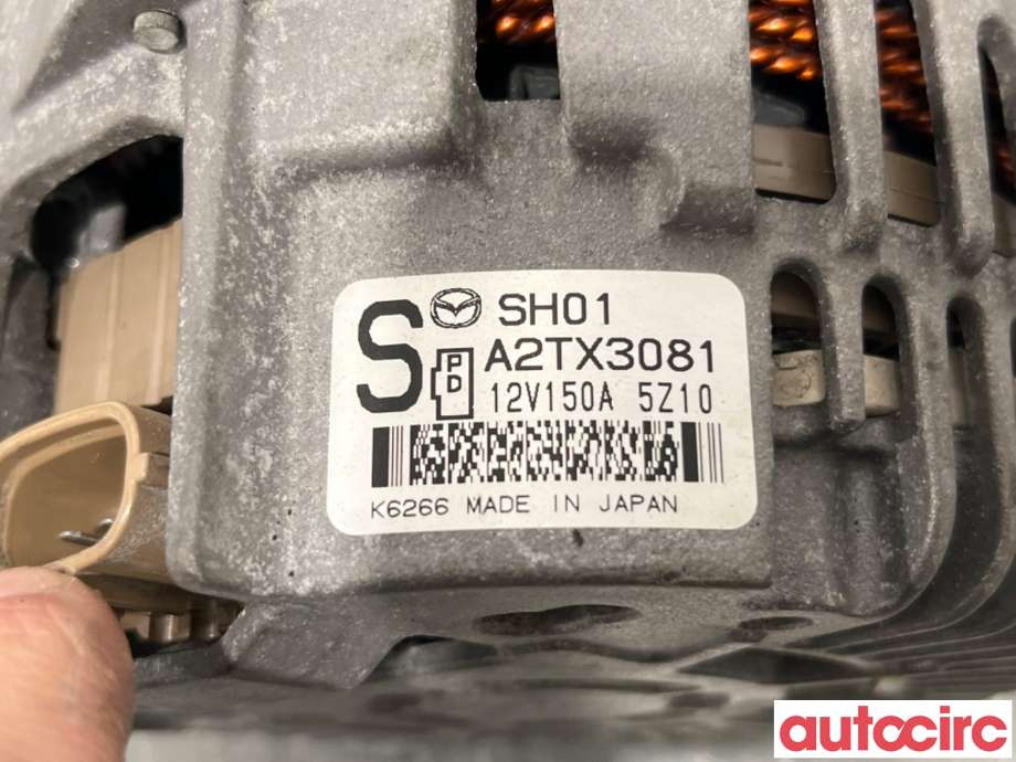 Dynamo til Mazda CX-5 2012-2017 (Type I)  (MAZDA|SH01-18-300A|A2TX3081|SH01)