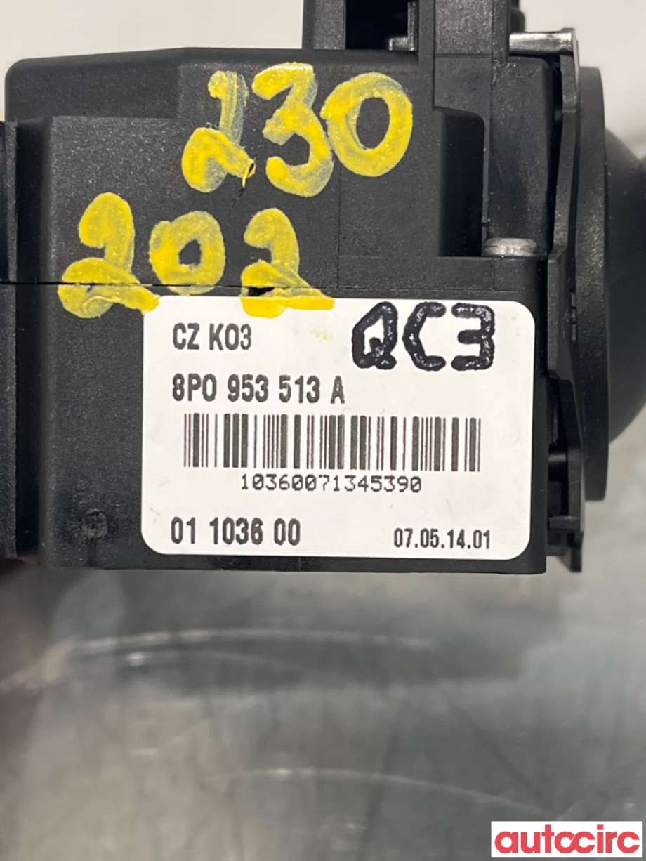 Bryter blink til Audi A3 2003-2008 (Type II, Fase 1)  (AUDI|8P0953513C||8P0953513A)