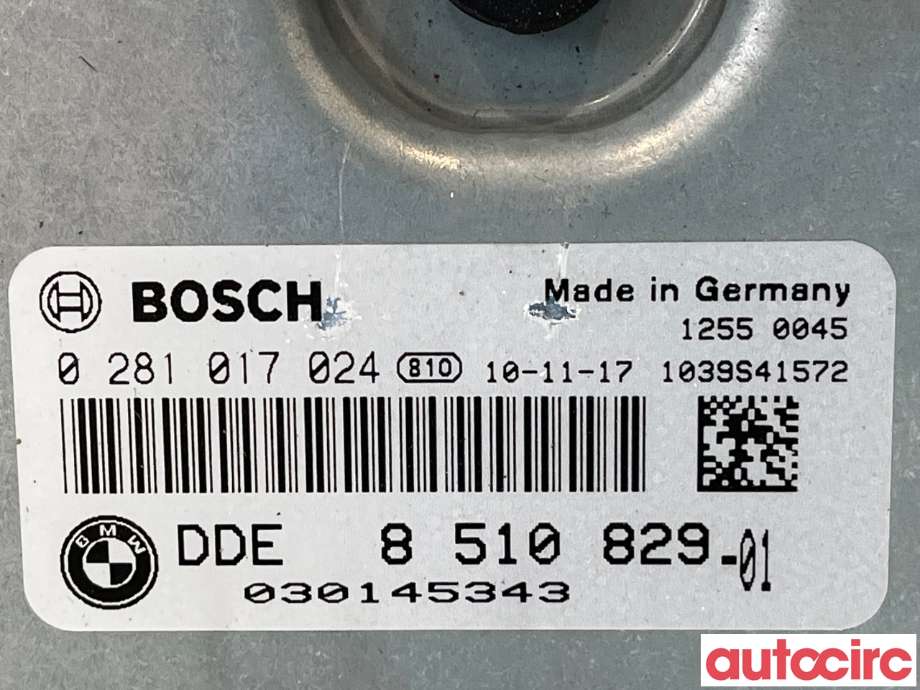 Styreenhet motor til BMW 3-Serie 2005-2011 (E90/E91/E92/E93) (E90/E91/E92/E93) (BMW|13618519671|0281017024|8510829)