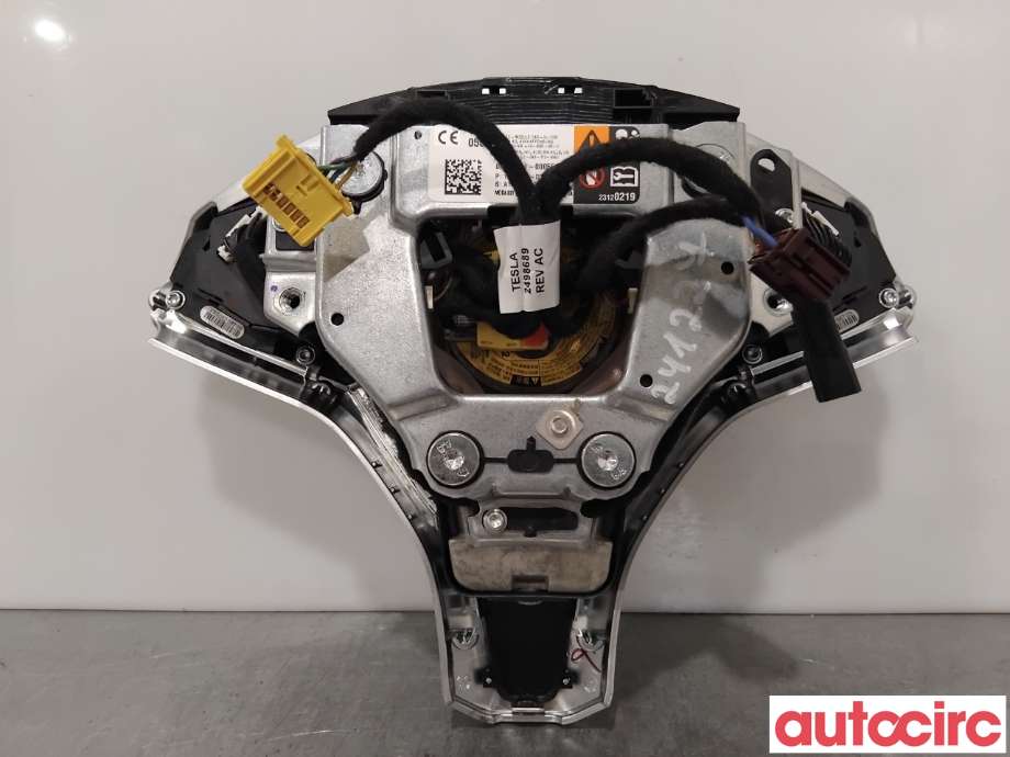 Airbag rattpute til Tesla Model S 2013-2016 (Fase 1)  (TESLA|1036779-00-A|)