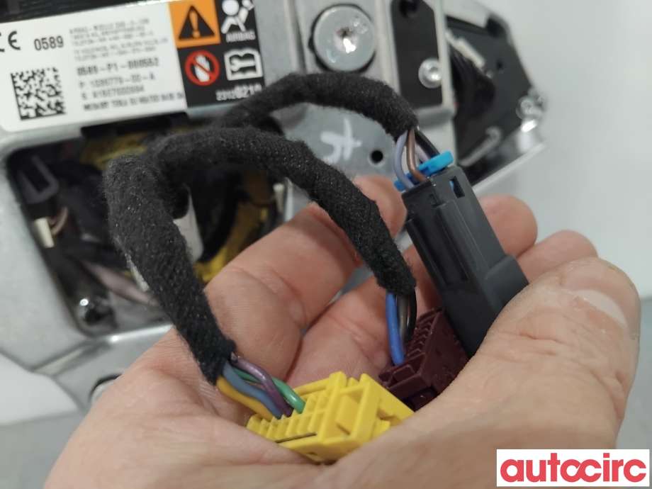 Airbag rattpute til Tesla Model S 2013-2016 (Fase 1)  (TESLA|1036779-00-A|)
