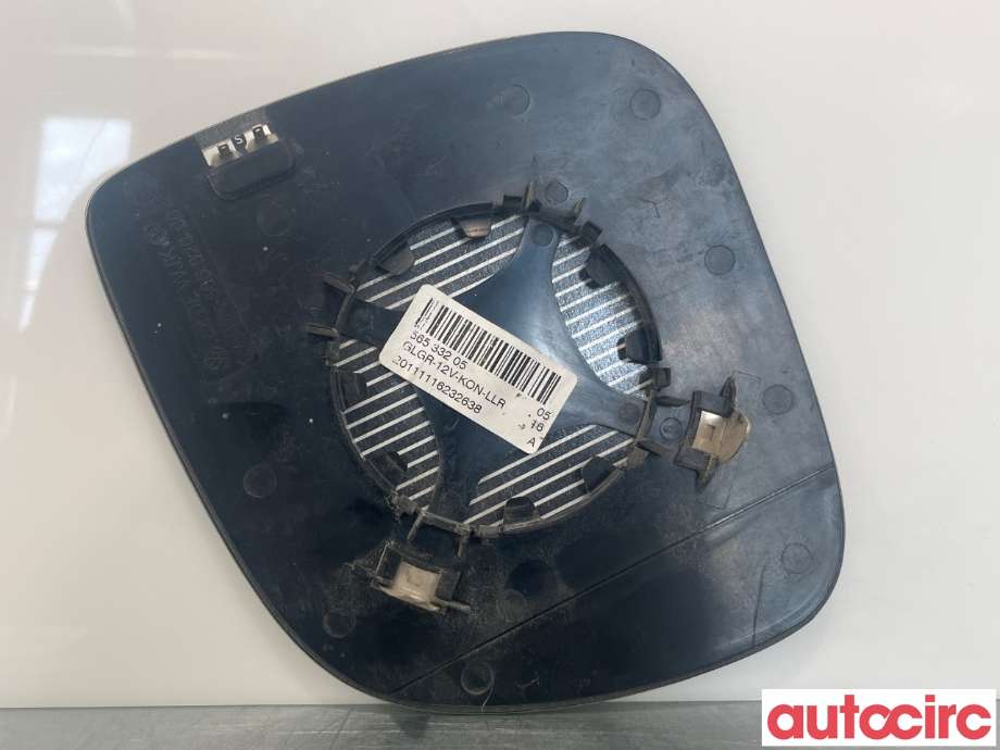 Speilglass høyre til VW Transporter / Caravelle 2009-2015 (Fase 2) (T5) (T5) (VOLKSWAGEN|7E1857522J)
