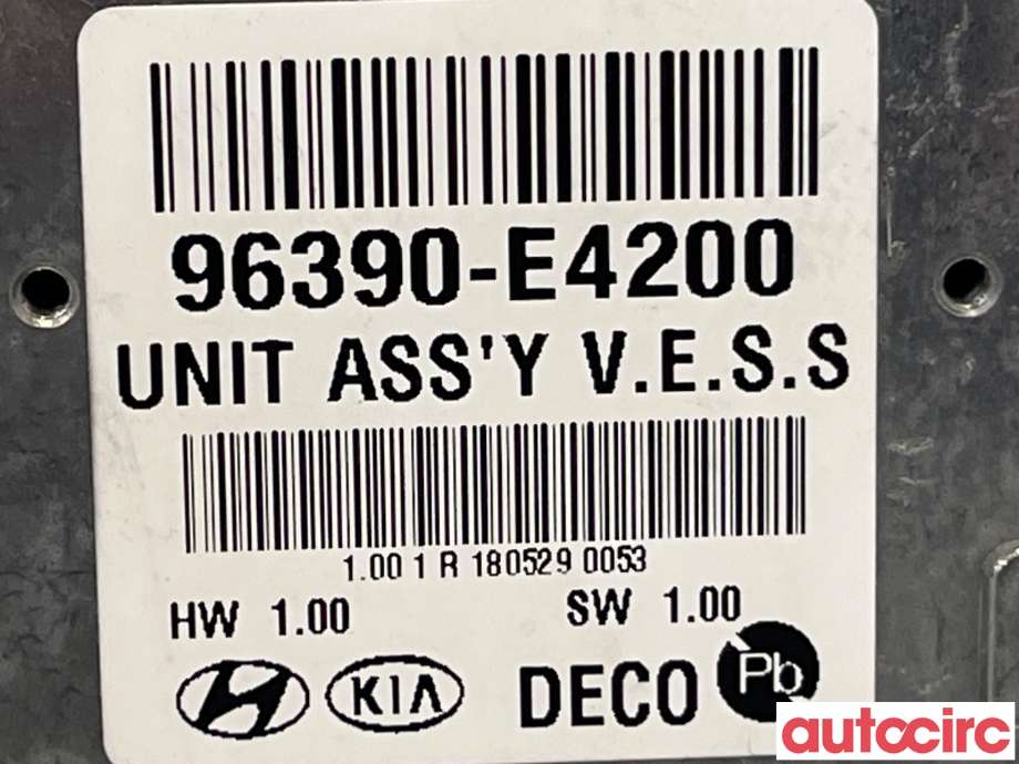 Styreenhet diverse til Kia Soul 2014-2019 (Type II) (KIA|96390E4200)