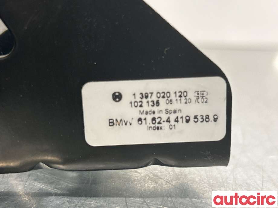 Viskermotor bakrute til BMW 3-Serie 2005-2011 (E90/E91/E92/E93) (E90/E91/E92/E93) (BMW|61627208602|616244195389)