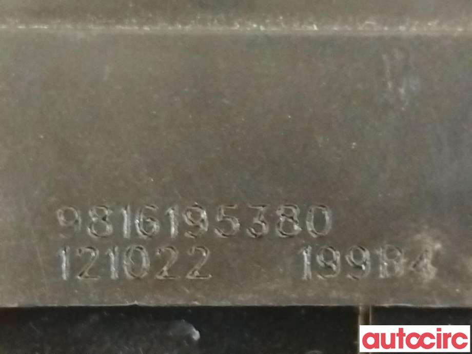 Baklukelås til Peugeot 308 2021-->> (Type III)  (PEUGEOT|9816195380|)