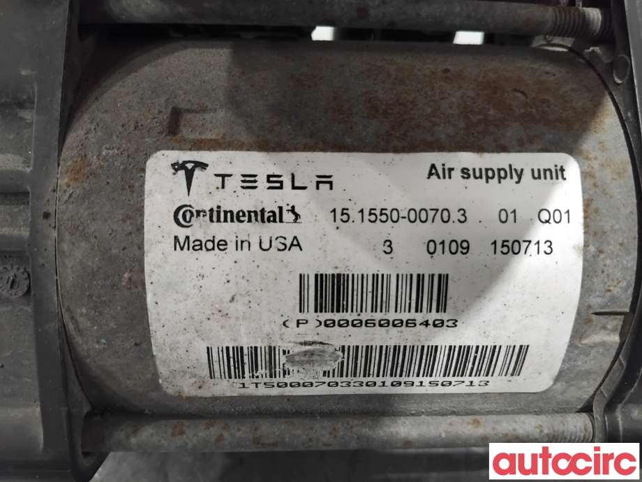 Kompressor nivå/luft til Tesla Model S 2013-2016 (Fase 1)  (TESLA|6006403-00-A|151550-00703|6006403)