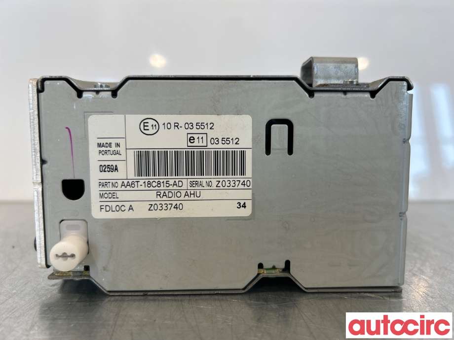 Bilstereo til Ford Fiesta 2008-2012 (Type VI, Fase 1)  (FORD|2044327|AA6T-18C815-AD)