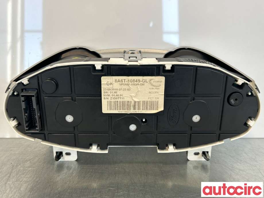 Instrumentpanel til Ford Fiesta 2008-2012 (Type VI, Fase 1)  (FORD|CU6T-10849-GD|1786854|8A6T-10849-GL)