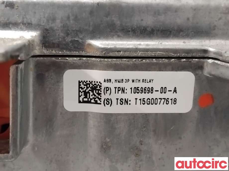 Diverse deler til Tesla Model S 2013-2016 (Fase 1)  (TESLA|1059698-00-A|)
