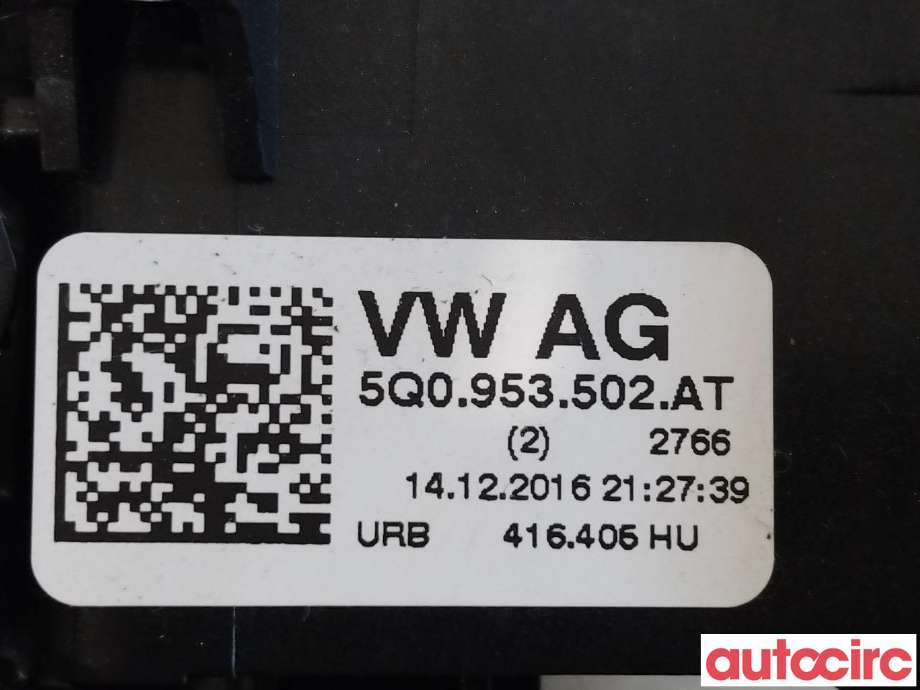 Bryter combi til Škoda Fabia 2014-2021 (Type III)  (SKODA|5Q0953502AT)