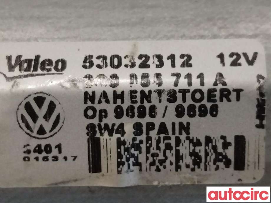 Viskermotor bakrute til VW Passat 2011-2015 (B7) (B7) (VOLKSWAGEN|3C9955711A|53032812|3C9955711B)