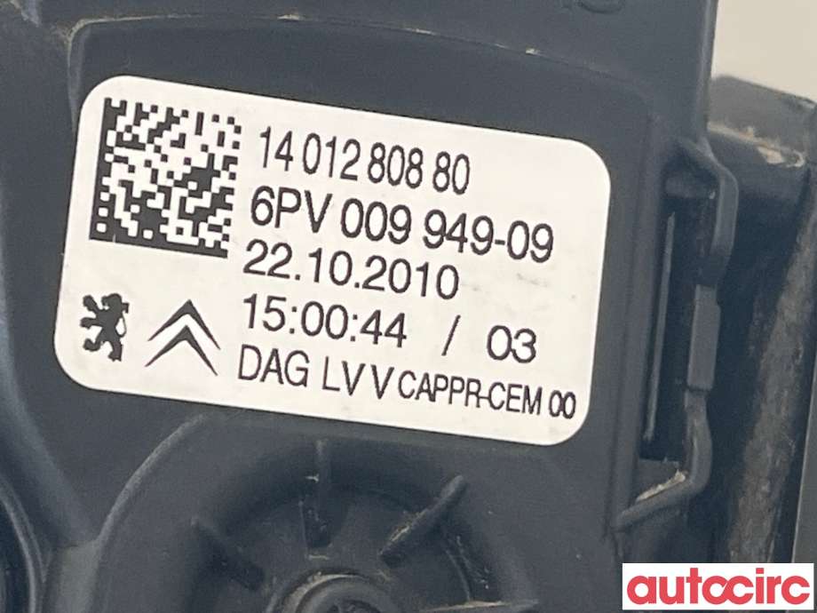 Pedal gass til Peugeot Expert 2007-2016 (Type II)  (PEUGEOT|1601CF)