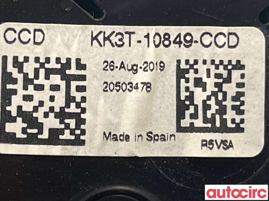 Instrumentpanel til Ford Transit Custom 2013-2023 (Type I)  (FORD|2543228|20503478|KK3T-10849-CCD)