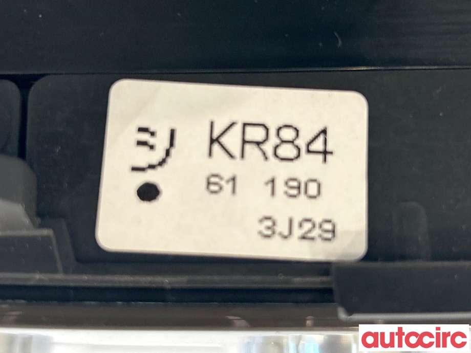 Varmeapparat betjening til Mazda CX-5 2012-2017 (Type I)  (MAZDA|KR8461190)