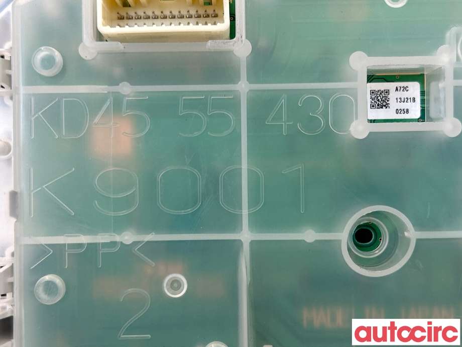 Instrumentpanel til Mazda CX-5 2012-2017 (Type I)  (MAZDA|KS0155471A|KD4555430)