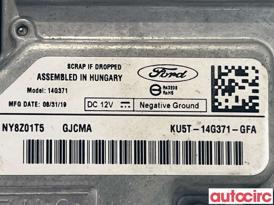 Styreenhet diverse til Ford Transit Custom 2013-2023 (Type I)  (FORD|2757961||KU5T-14G371-GFA)