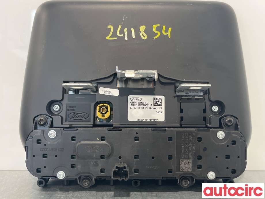 Multimedia display (MCU - Media Controller Unit) til Ford Fiesta 2017-->> (Type VII)  (FORD|2303604)