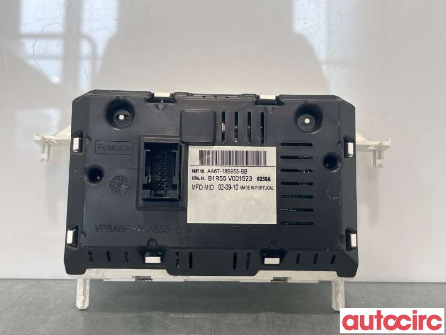 Multimedia display (MCU - Media Controller Unit) til Ford Fiesta 2008-2012 (Type VI, Fase 1)  (FORD|1940788)