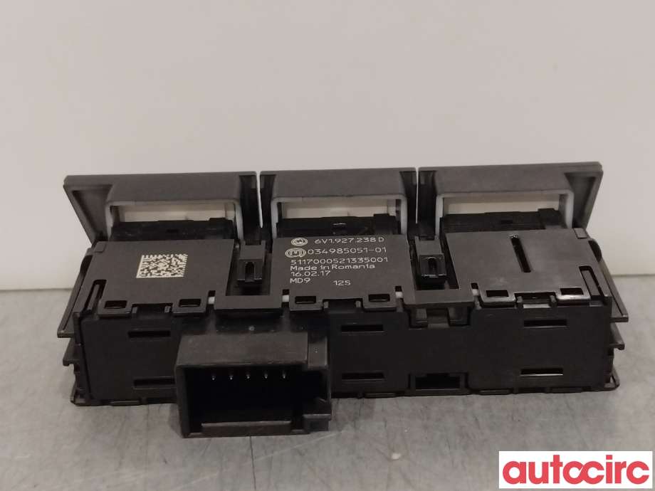Bryter Antispinn til Škoda Fabia 2014-2021 (Type III)  (SKODA|6V1927238D)